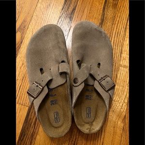 Birkenstock Boston Suede Mule